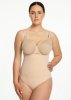 Julimex BODY JULIMEX 419 SEAMLESS OPEN BUST BEŻ
